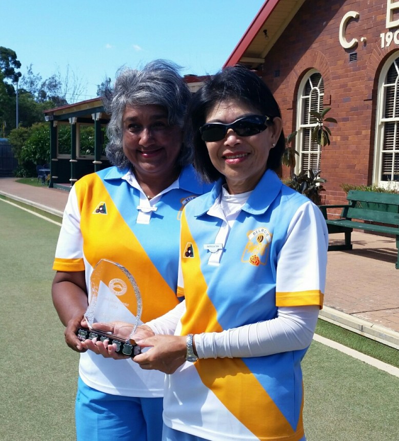 Senior Pairs champions 2018