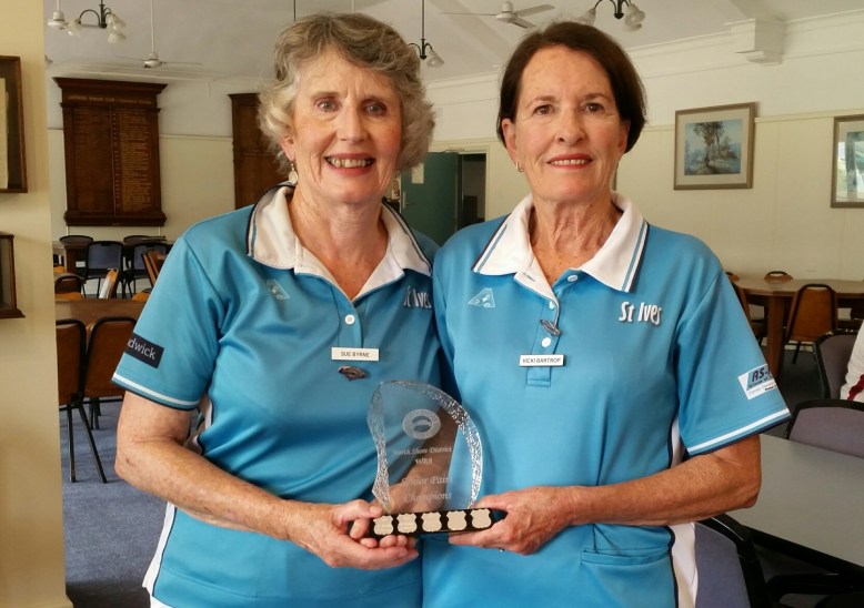 Senior Pairs champions 2019